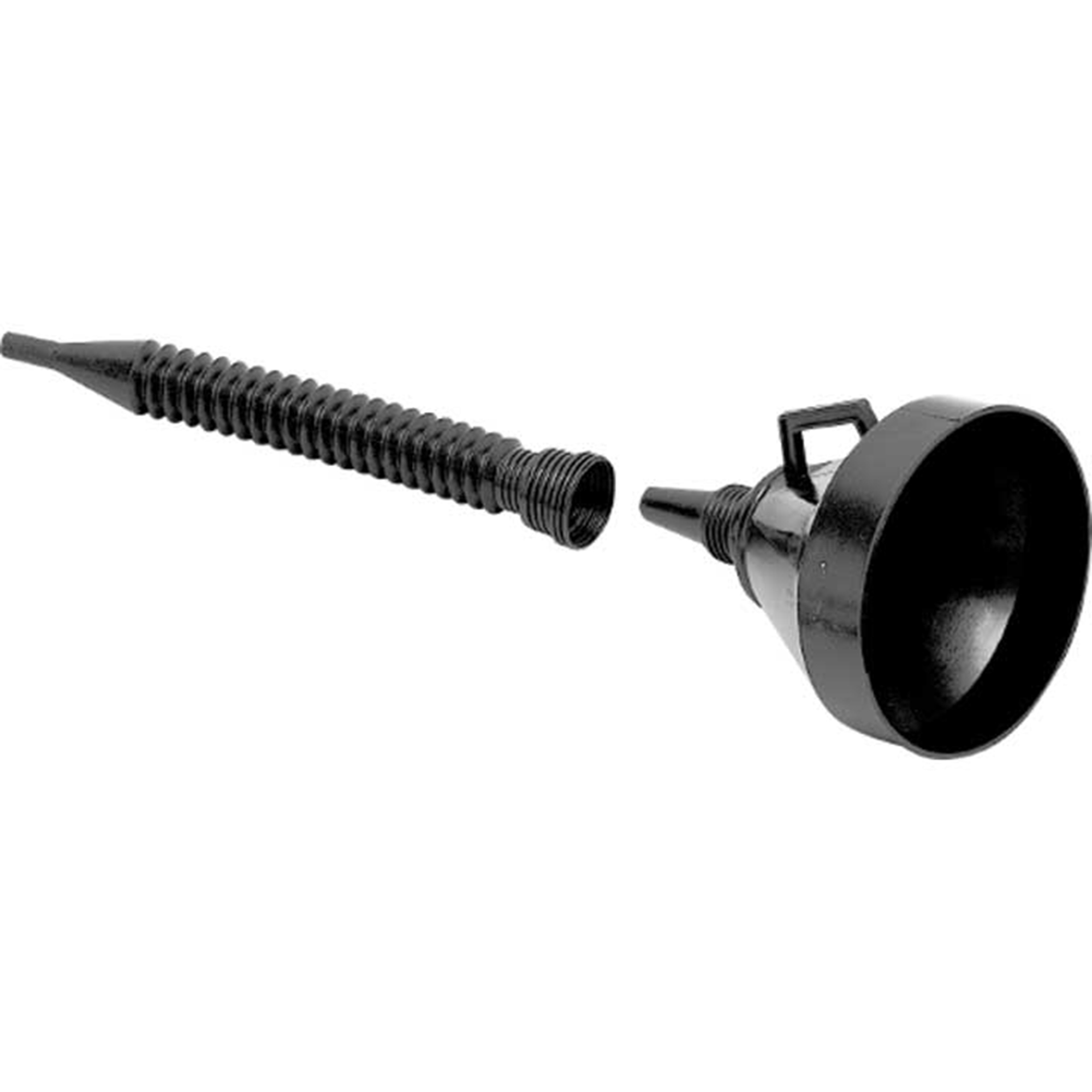 Performance Tool Flex Funnel Set — 2-Pc., Easy Pour, Removable Spout, Ergonomic Handle, Model# PRTW227